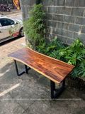  BÀN GỖ ME TÂY 180 x 65-73 x 5 cm 