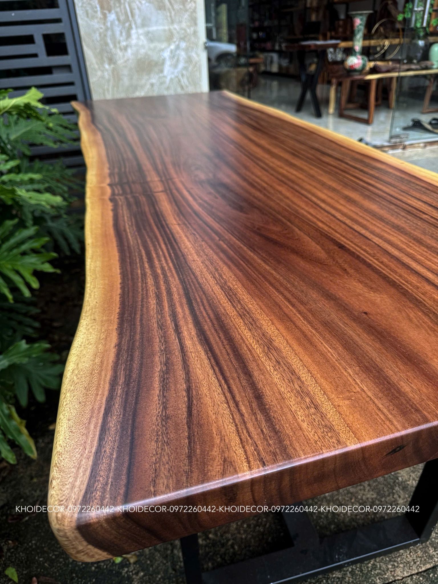  BÀN GỖ ME TÂY 200 x 70-75 x 5 cm 