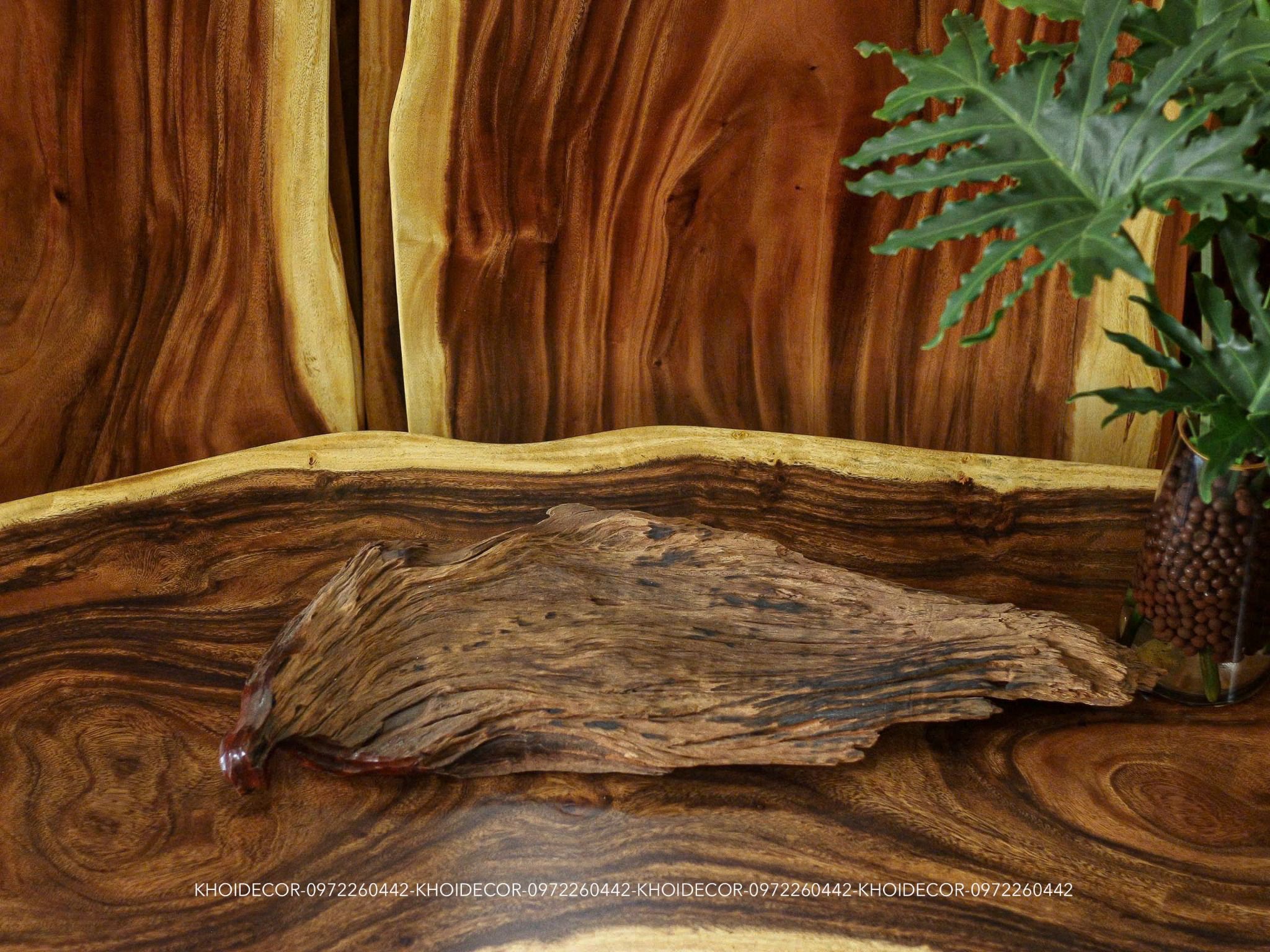  KHAY TRÀ GỖ HƯƠNG - N73 x R27 x D5 