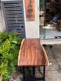  BÀN GỖ ME TÂY 140 x 70-66-69 x 4 cm 