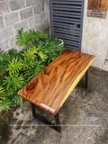  BÀN GỖ ME TÂY 140 x 60 x 3,5 cm 