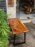  BÀN GỖ ME TÂY 140 x 60 x 3,5 cm 
