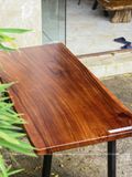  BÀN GỖ ME TÂY 140 x 65 x 3,5 cm 
