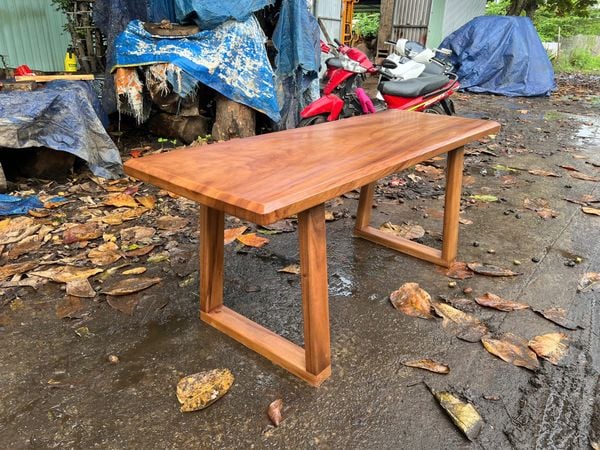  BÀN GỖ ME TÂY 180 x 65 x 5 cm 
