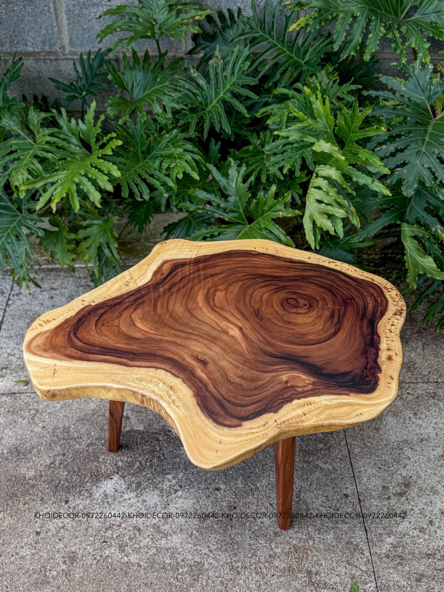  BÀN GỖ ME TÂY 95 x 74 x 5 cm 