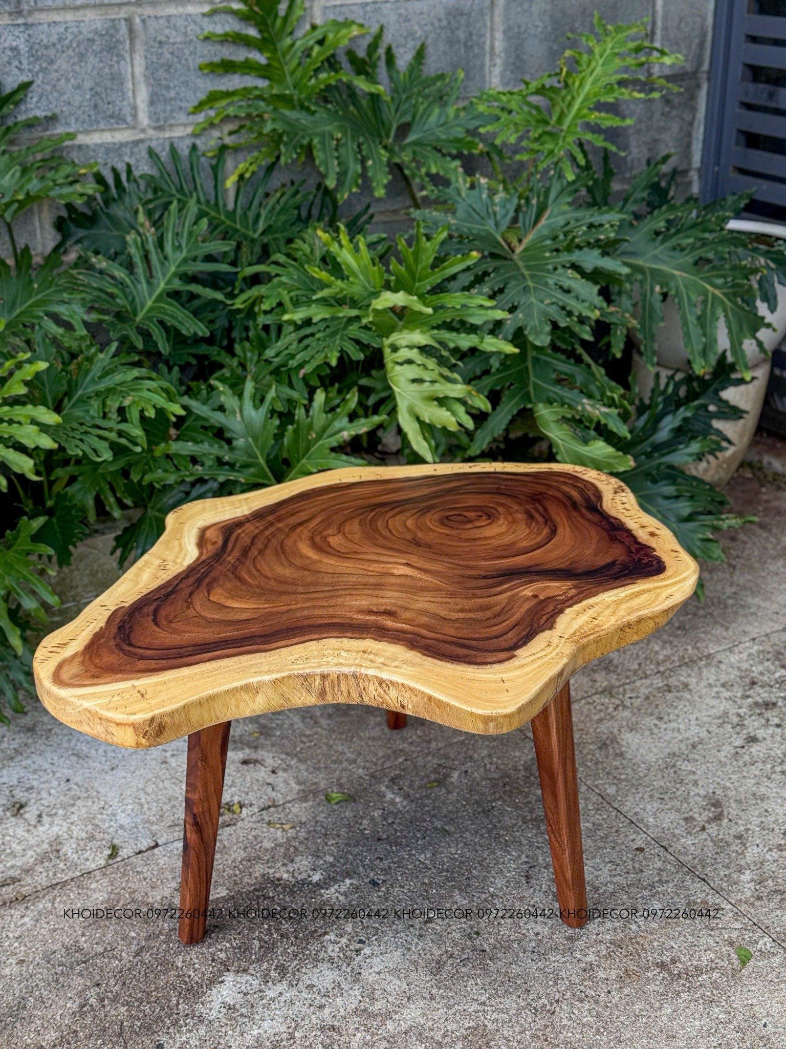  BÀN GỖ ME TÂY 95 x 74 x 5 cm 