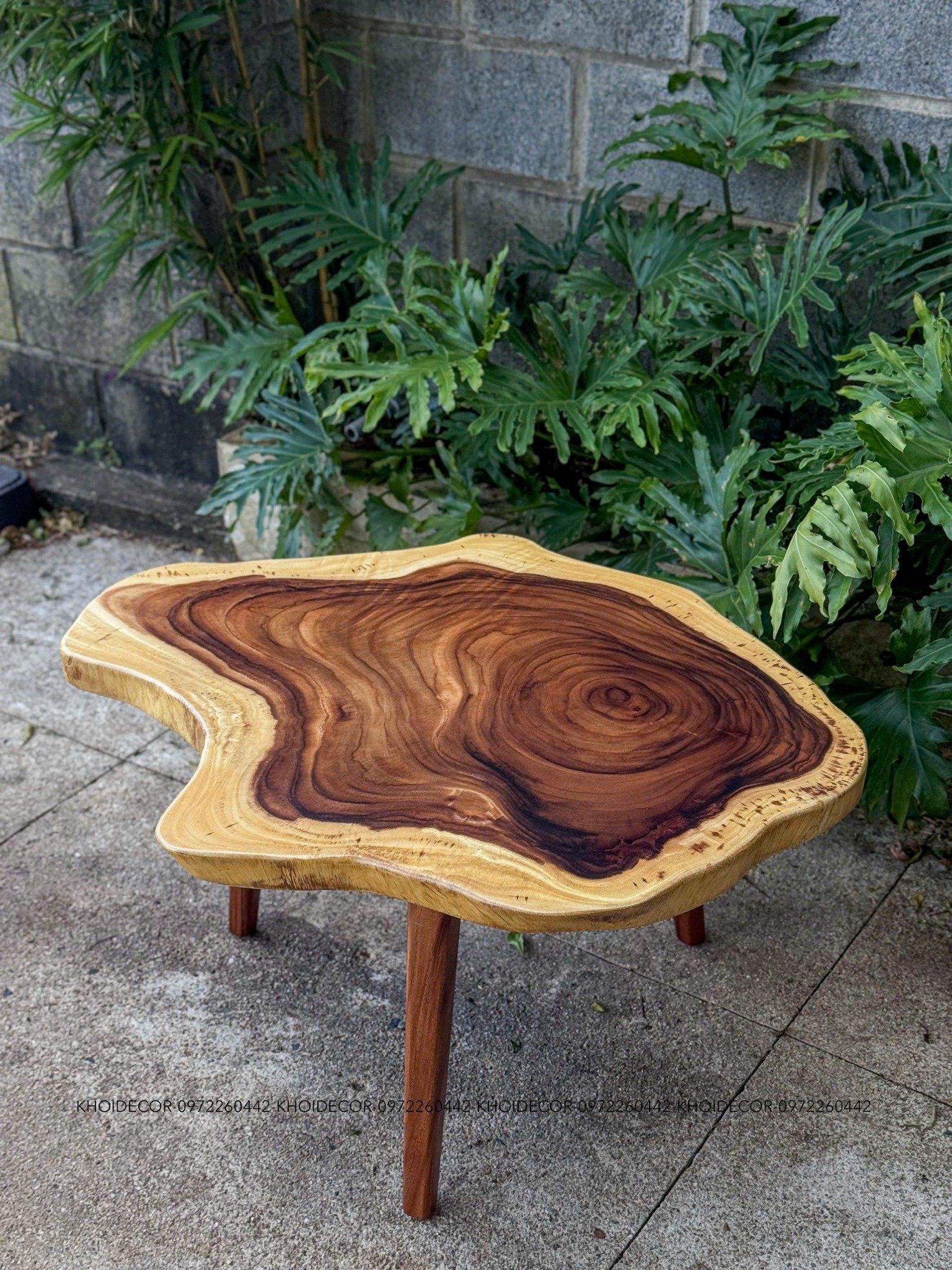  BÀN GỖ ME TÂY 95 x 74 x 5 cm 