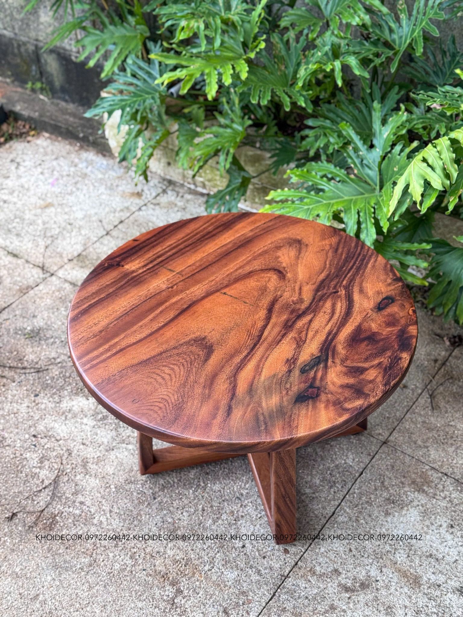  BÀN GỖ ME TÂY 70 x 3 cm 