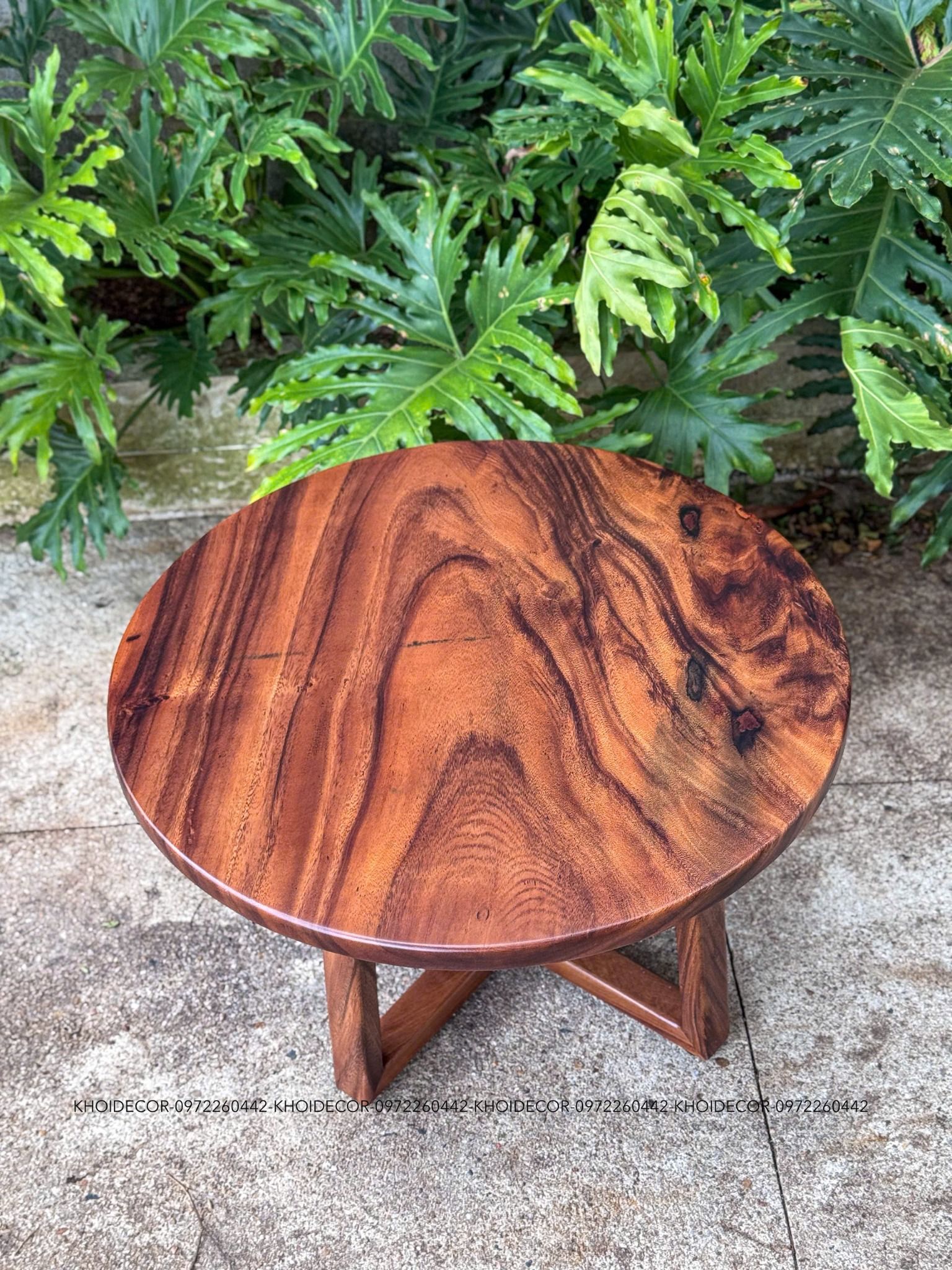  BÀN GỖ ME TÂY 70 x 3 cm 