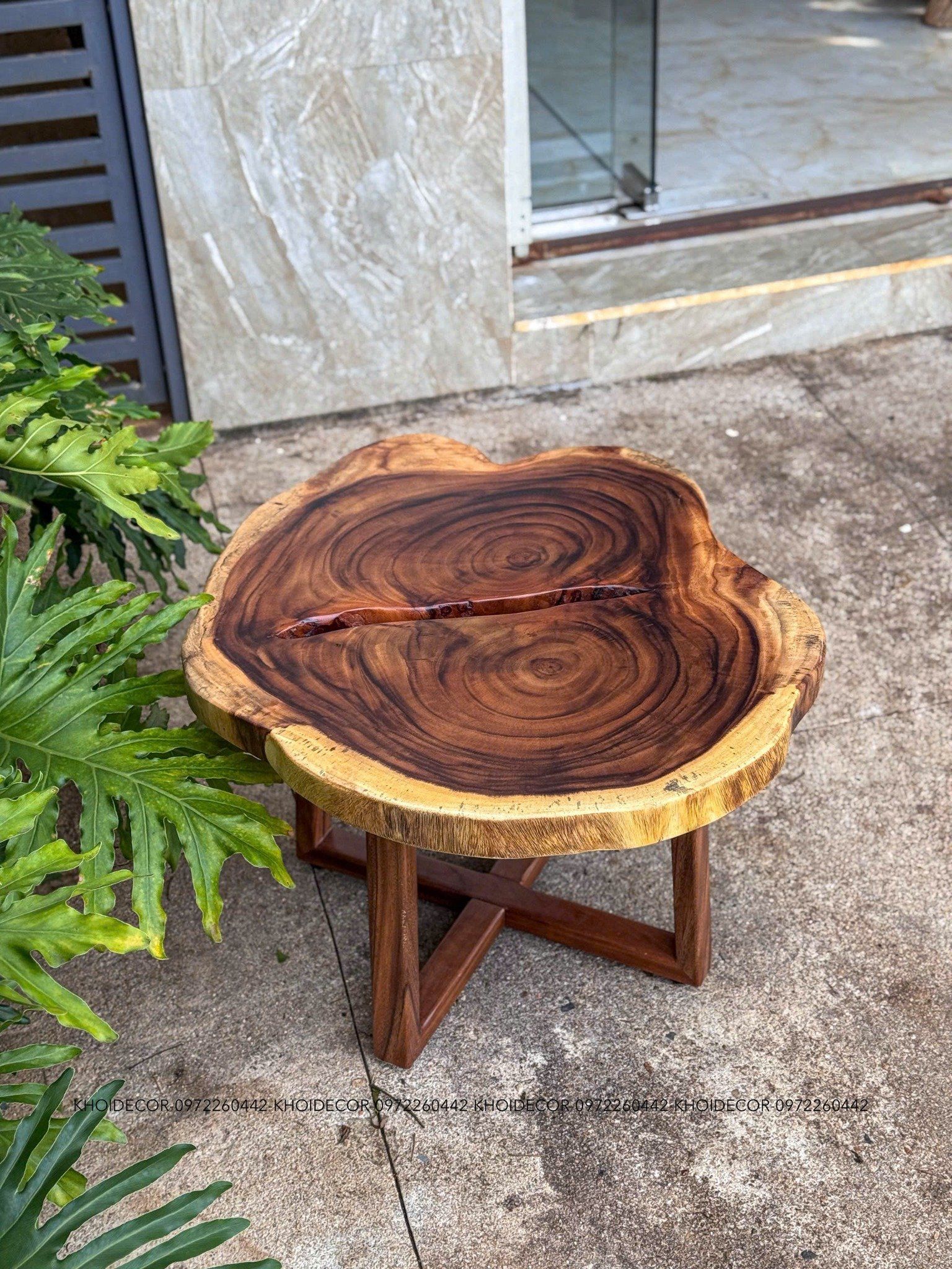  BÀN GỖ ME TÂY 80 x 60 x 5 cm 