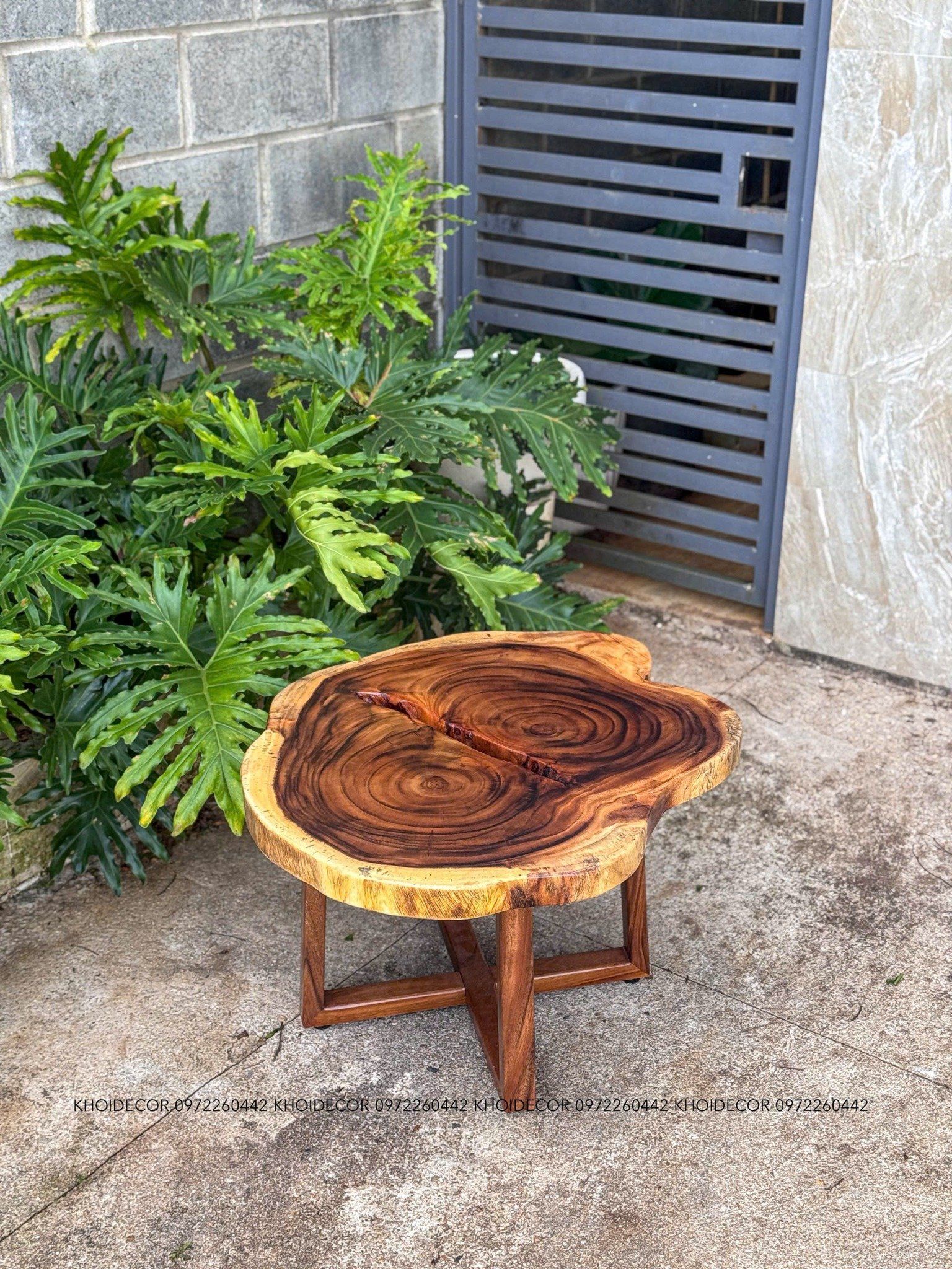  BÀN GỖ ME TÂY 80 x 60 x 5 cm 