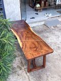  BÀN GỖ ME TÂY 200 x 58-66 x 5 cm 