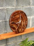  ĐỒNG HỒ TRÒN GỖ ME TÂY TREO TƯỜNG 