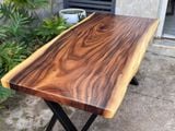  BÀN GỖ ME TÂY 160 x 68-75 x 5 cm 