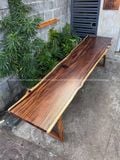  BÀN GỖ ME TÂY 315 x 63-73 x 5 cm 
