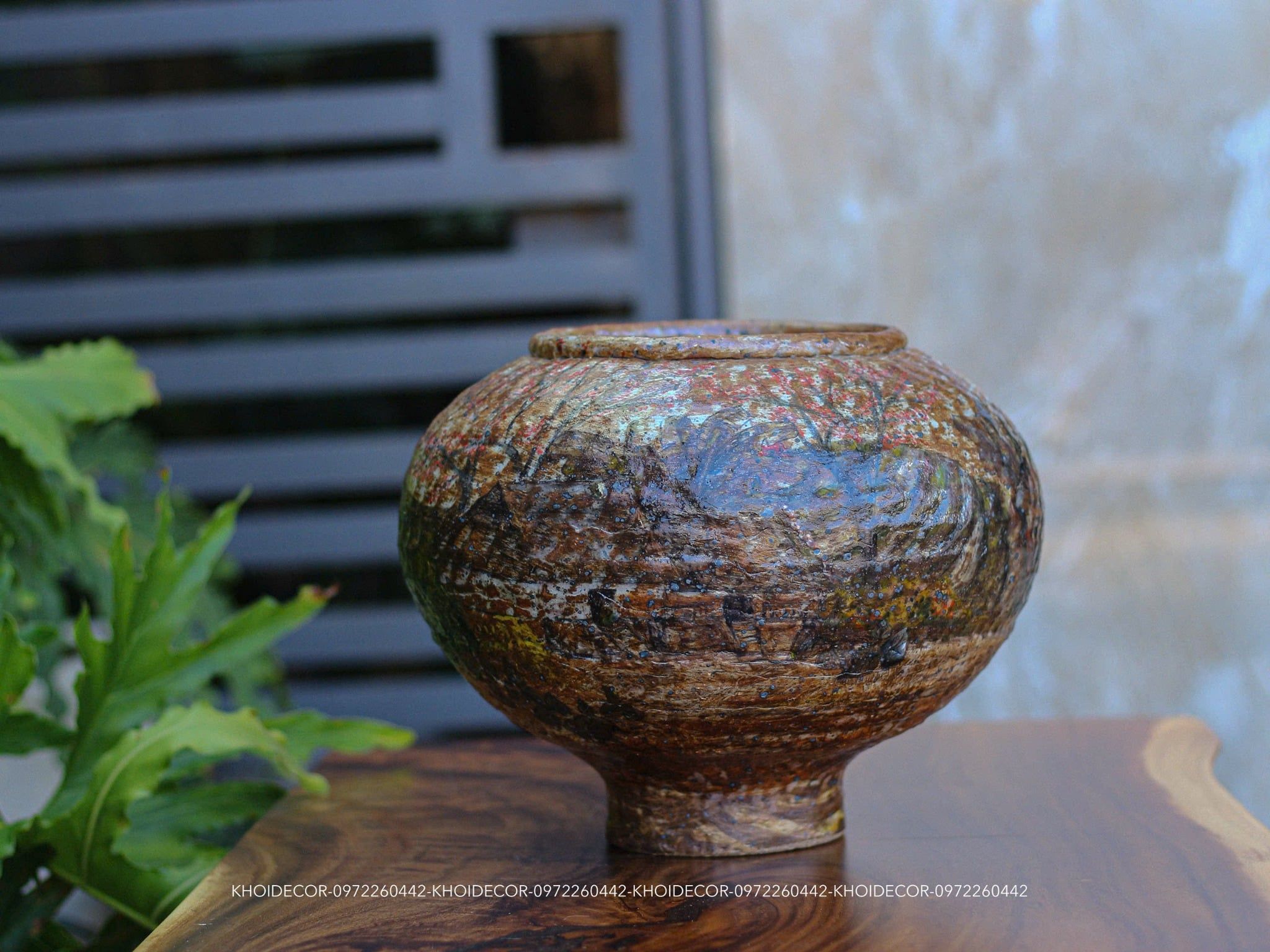  GỐM BỤT VUỐT TAY BE TRẠCH KHẮC CẢNH TÂY BẮC 