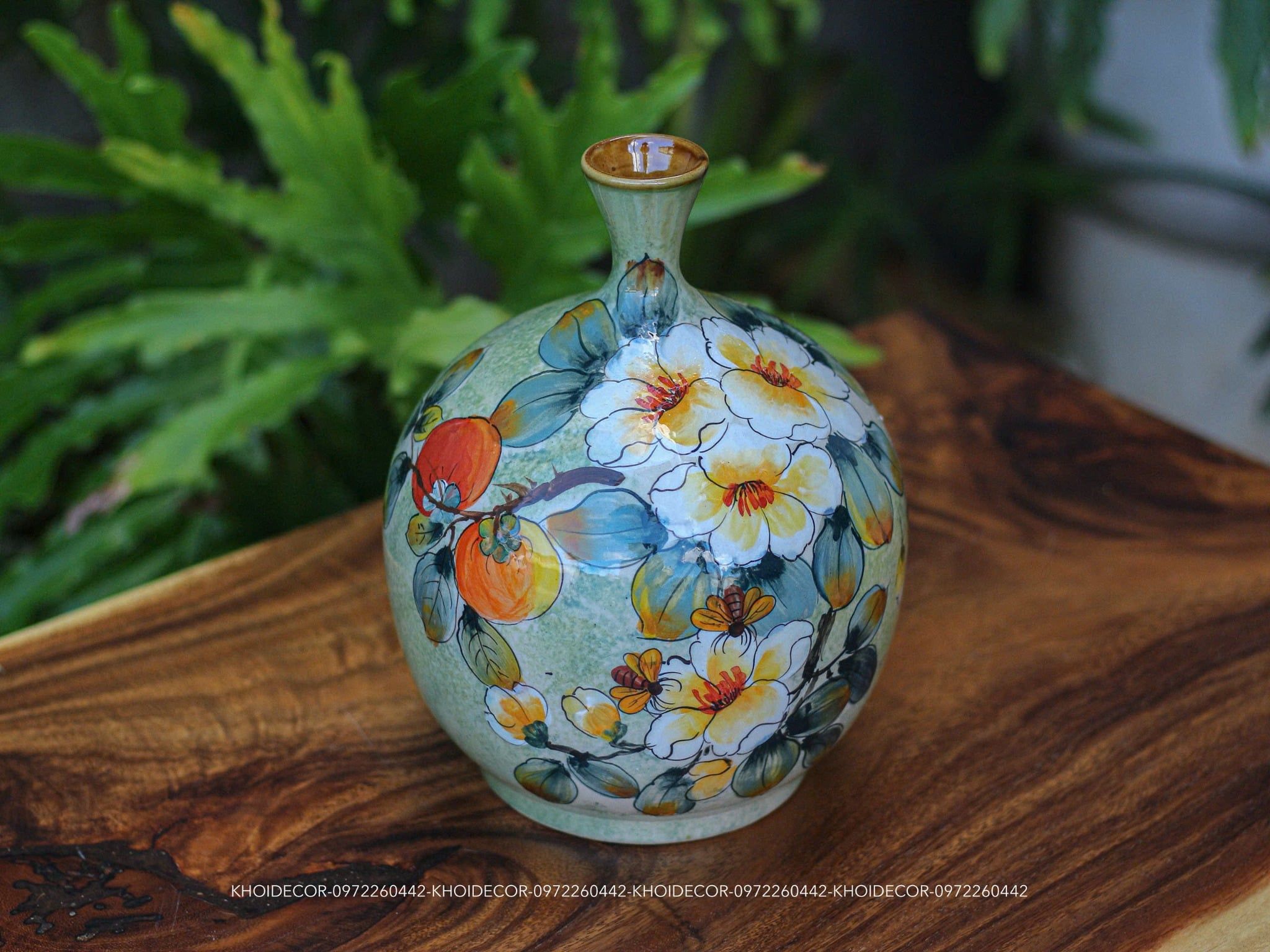  HÚT LỘC GỐM KHUÔN PT CERAMIC BÁT TRÀNG 