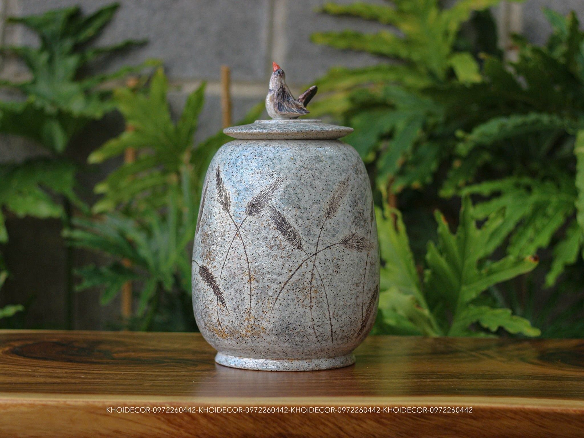  HŨ CHIM GỐM VUỐT TAY TUẤN MAI 