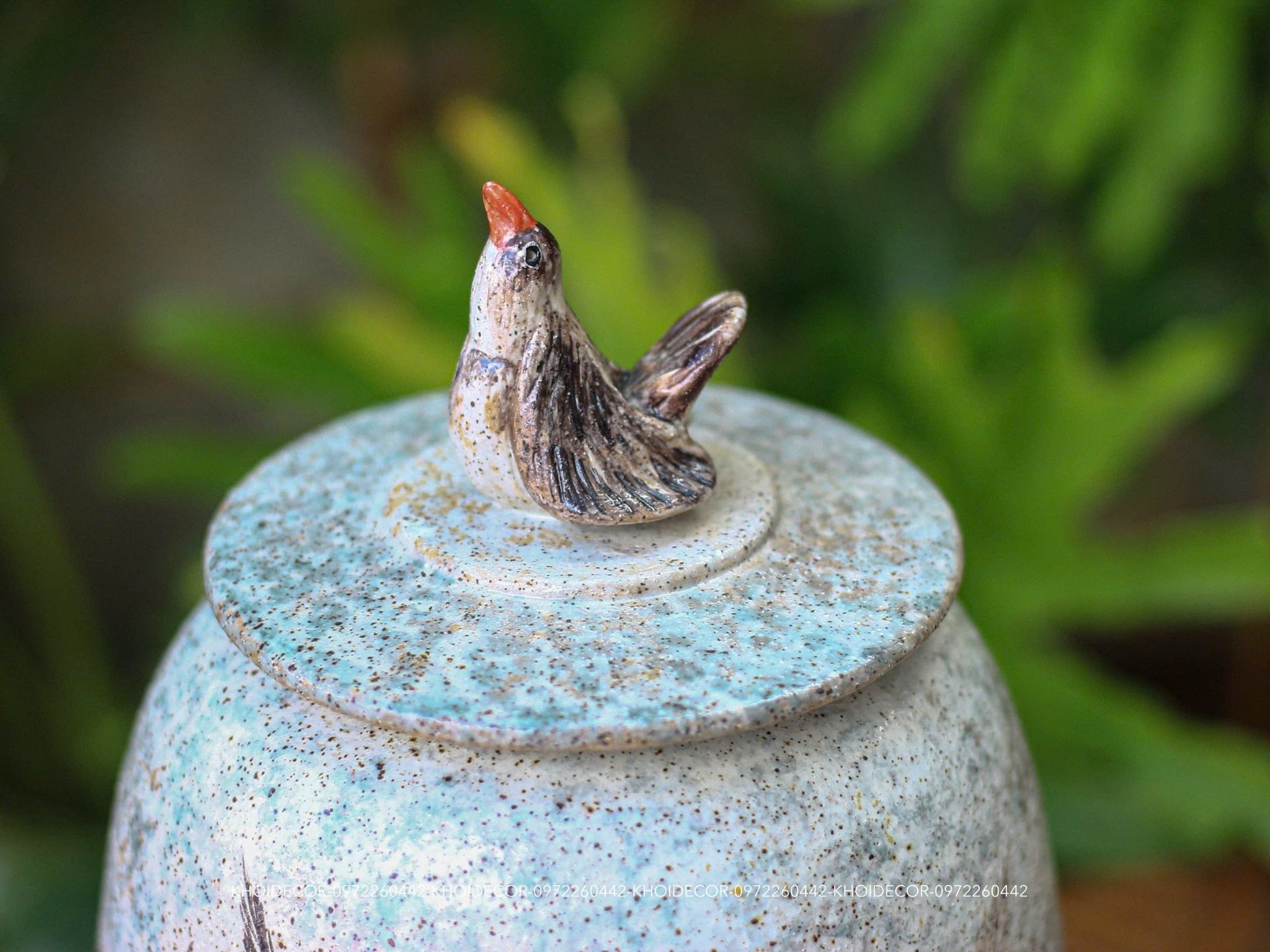  HŨ CHIM GỐM VUỐT TAY TUẤN MAI 