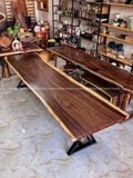  BÀN GỖ ME TÂY 317 x 94-87-85 x 5  cm 