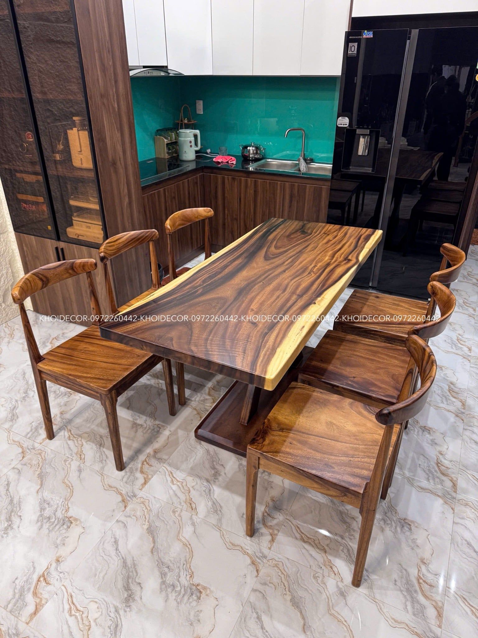  BÀN GỖ ME TÂY 160 x 70 x 5 cm 