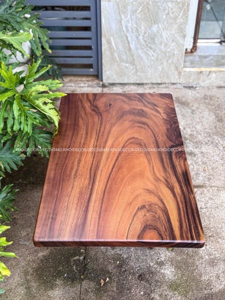  BÀN GỖ ME TÂY 100 x 60 x 3,5 cm 