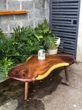  BÀN GỖ ME TÂY 129 x 68 x 5 cm 