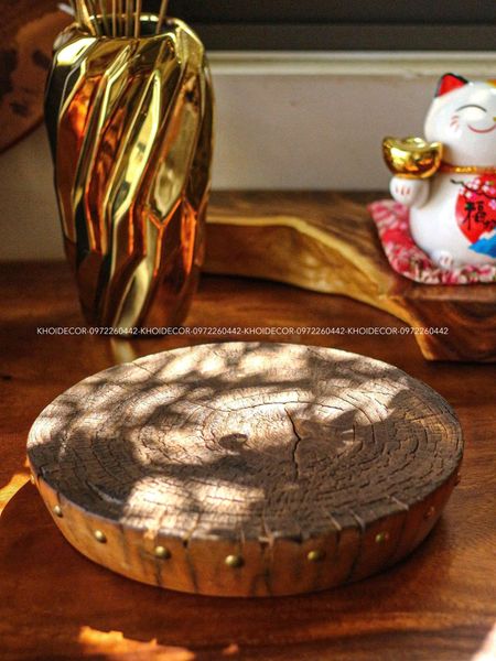  KHAY GỖ CÀ CHÍT 29 x 4.5 cm 