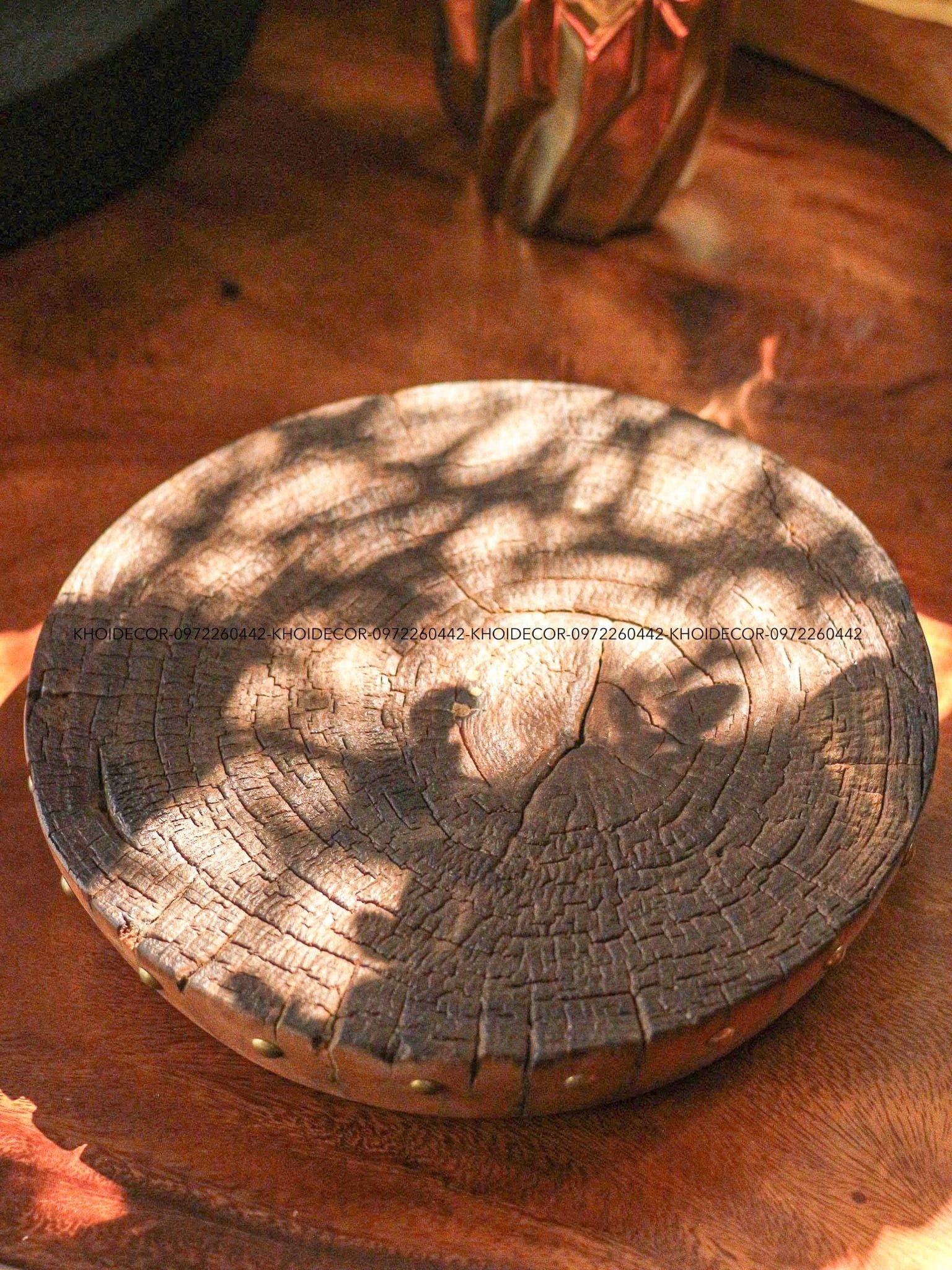  KHAY GỖ CÀ CHÍT 29 x 4.5 cm 