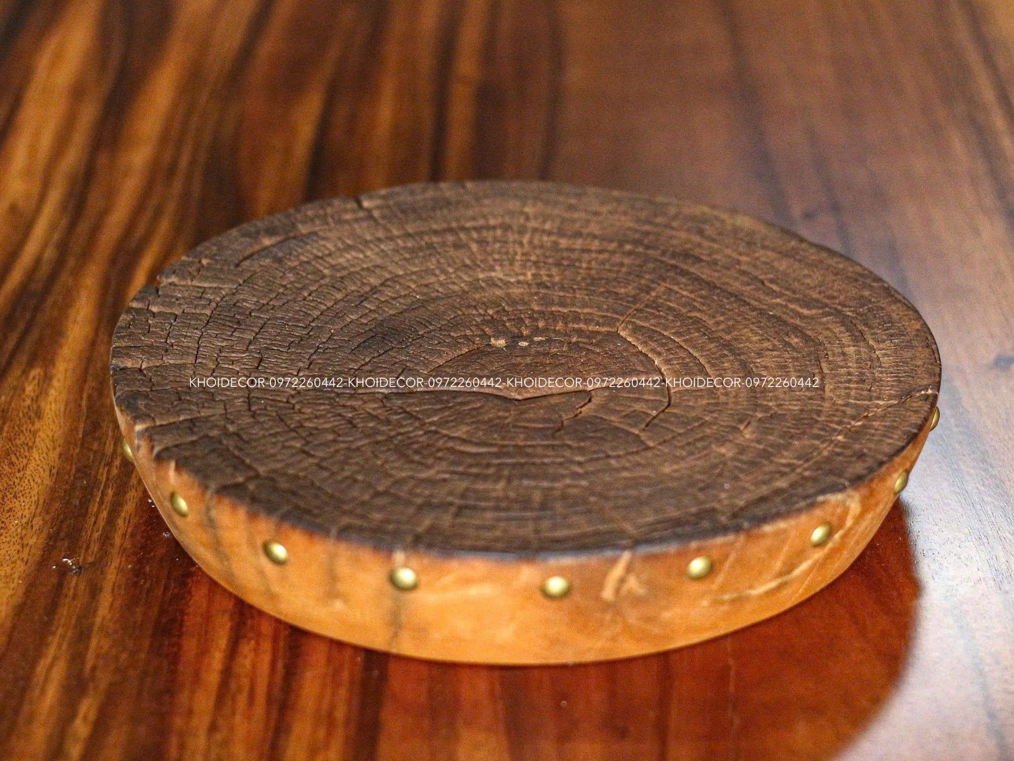  KHAY GỖ CÀ CHÍT 29 x 4.5 cm 