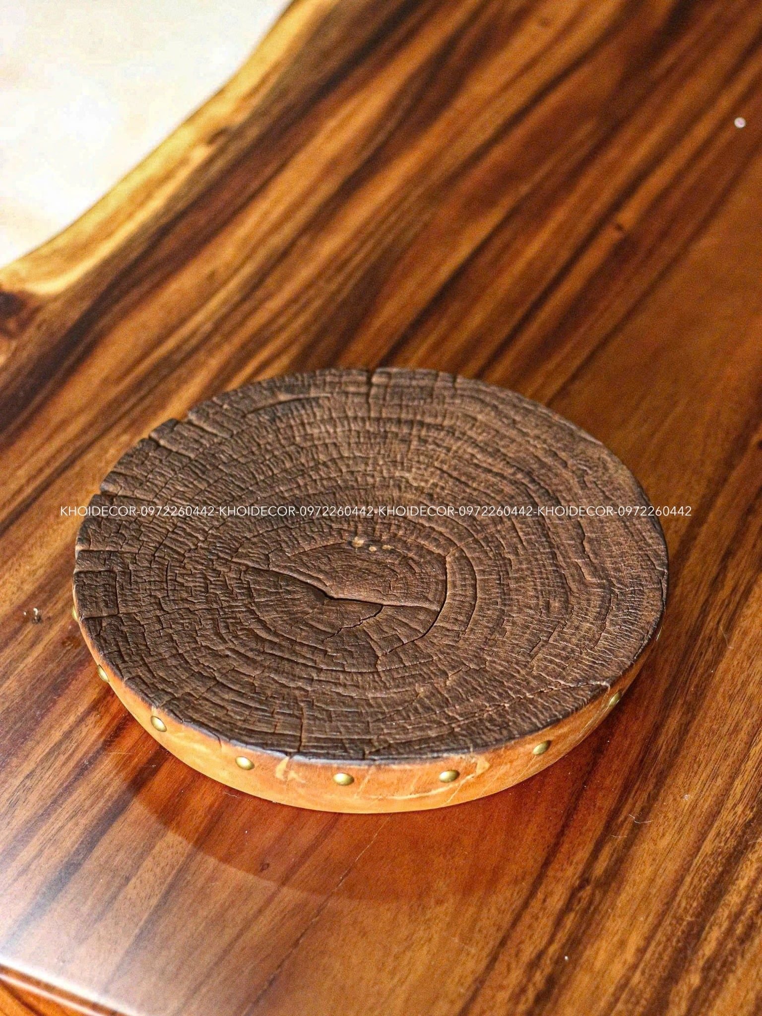  KHAY GỖ CÀ CHÍT 29 x 4.5 cm 