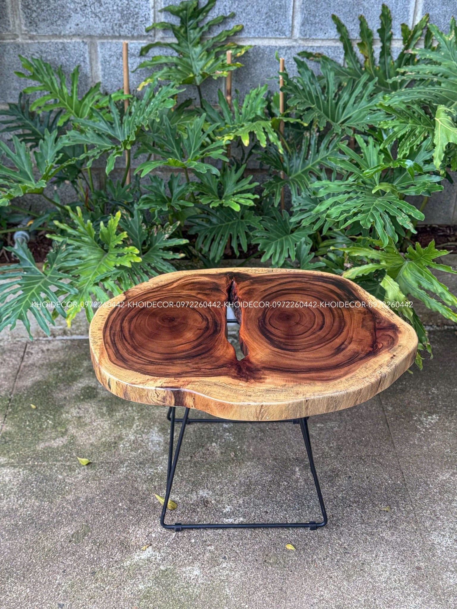  BÀN GỖ ME TÂY 77 x 58 x 5 cm 