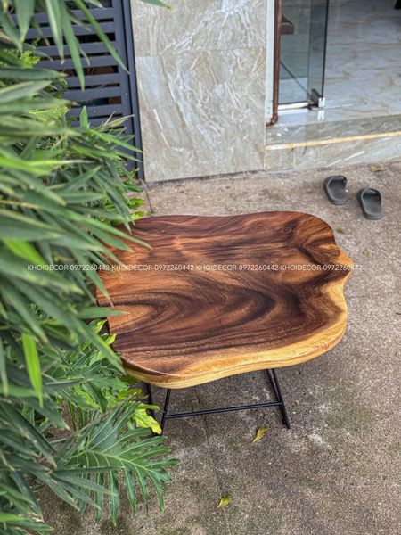  BÀN GỖ ME TÂY 80 x 75 x 4,5 cm 