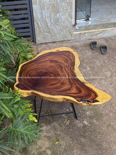  BÀN GỖ ME TÂY 90 x 90 x 5 cm 