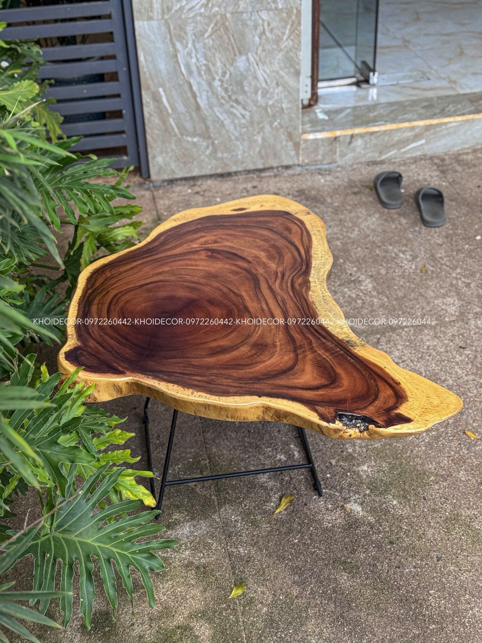  BÀN GỖ ME TÂY 90 x 90 x 5 cm 