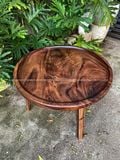  BÀN SOFA GỖ ME TÂY 60 x 4 cm 