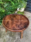  BÀN SOFA GỖ ME TÂY 60 x 4 cm 