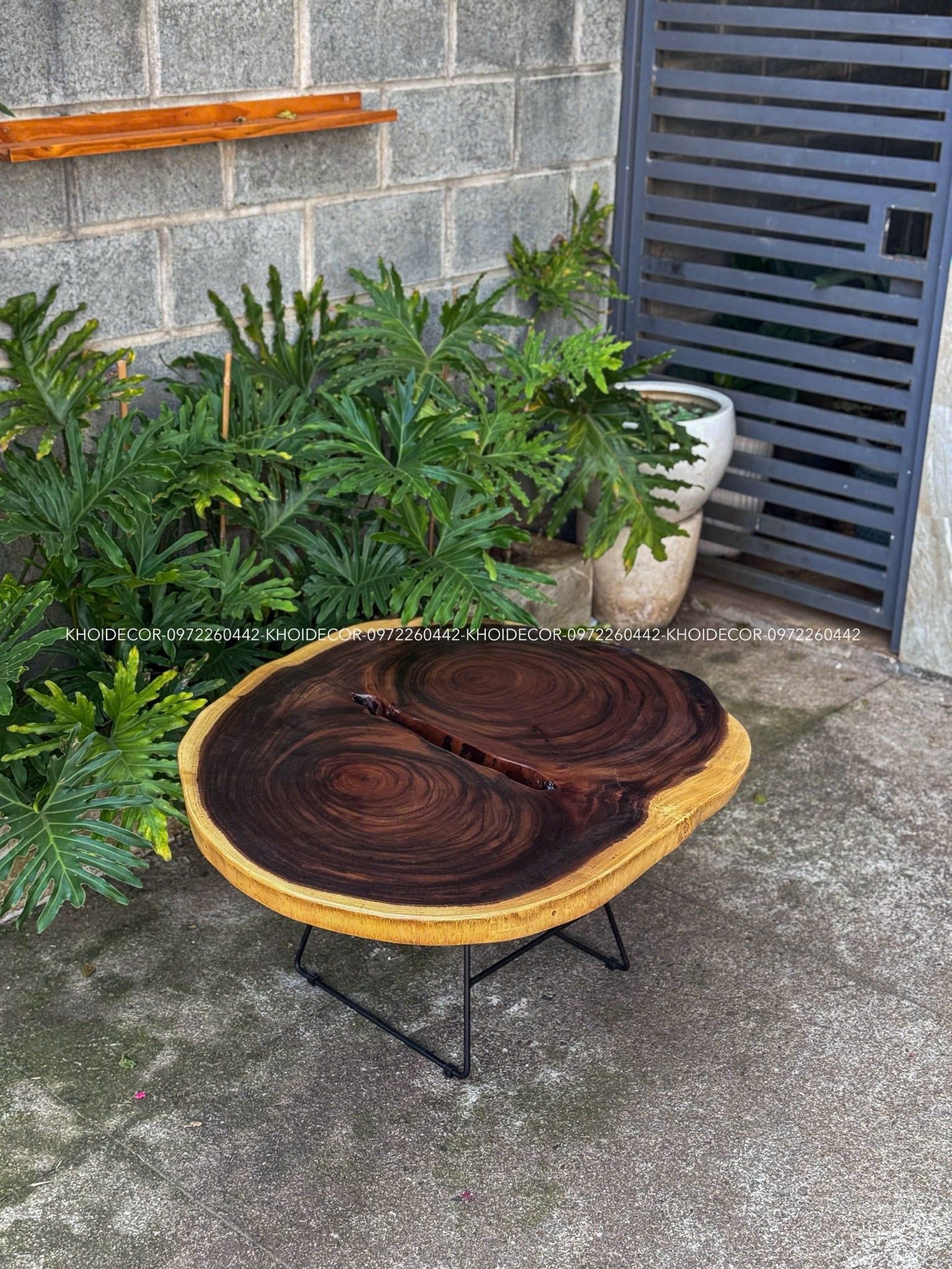  BÀN GỖ ME TÂY 93 x 83 x 5 cm 