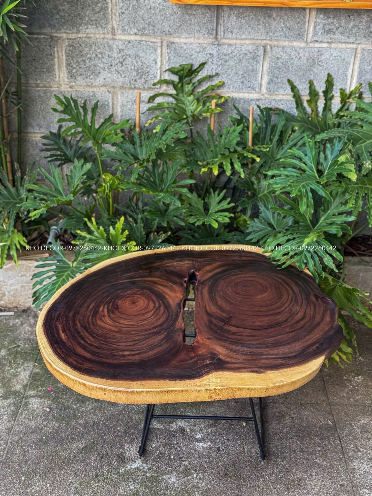  BÀN GỖ ME TÂY 93 x 83 x 5 cm 