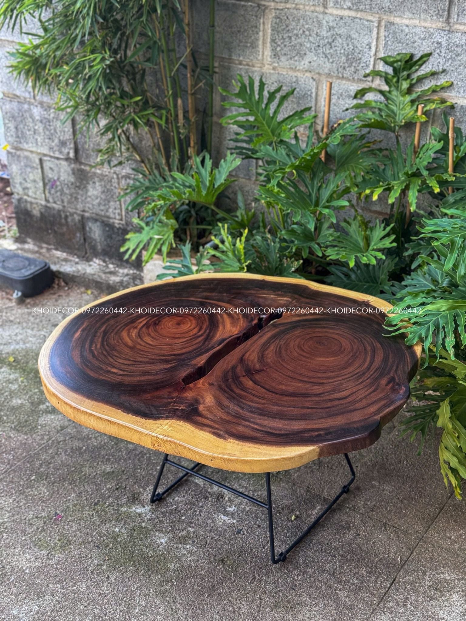  BÀN GỖ ME TÂY 93 x 83 x 5 cm 