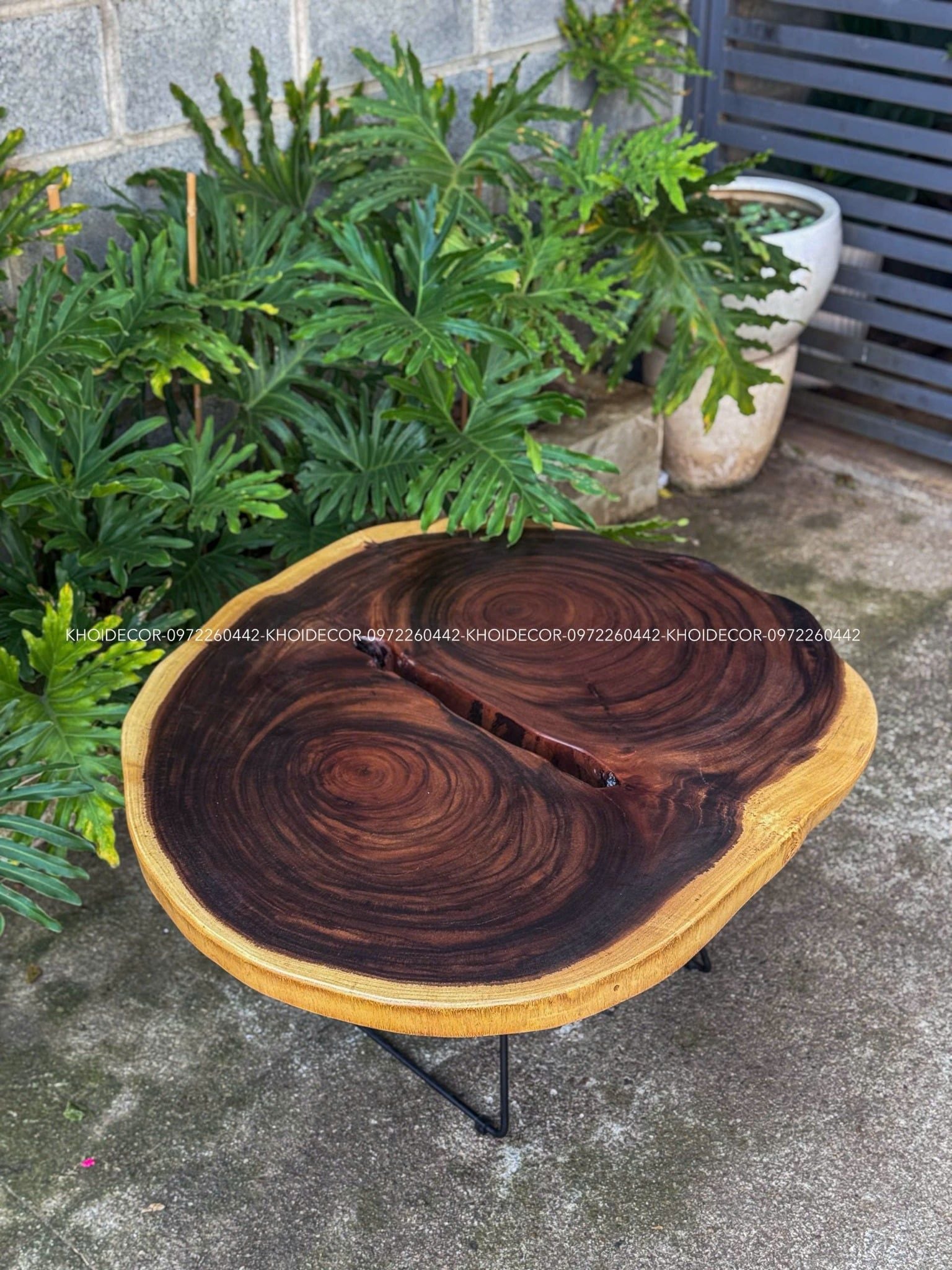  BÀN GỖ ME TÂY 93 x 83 x 5 cm 