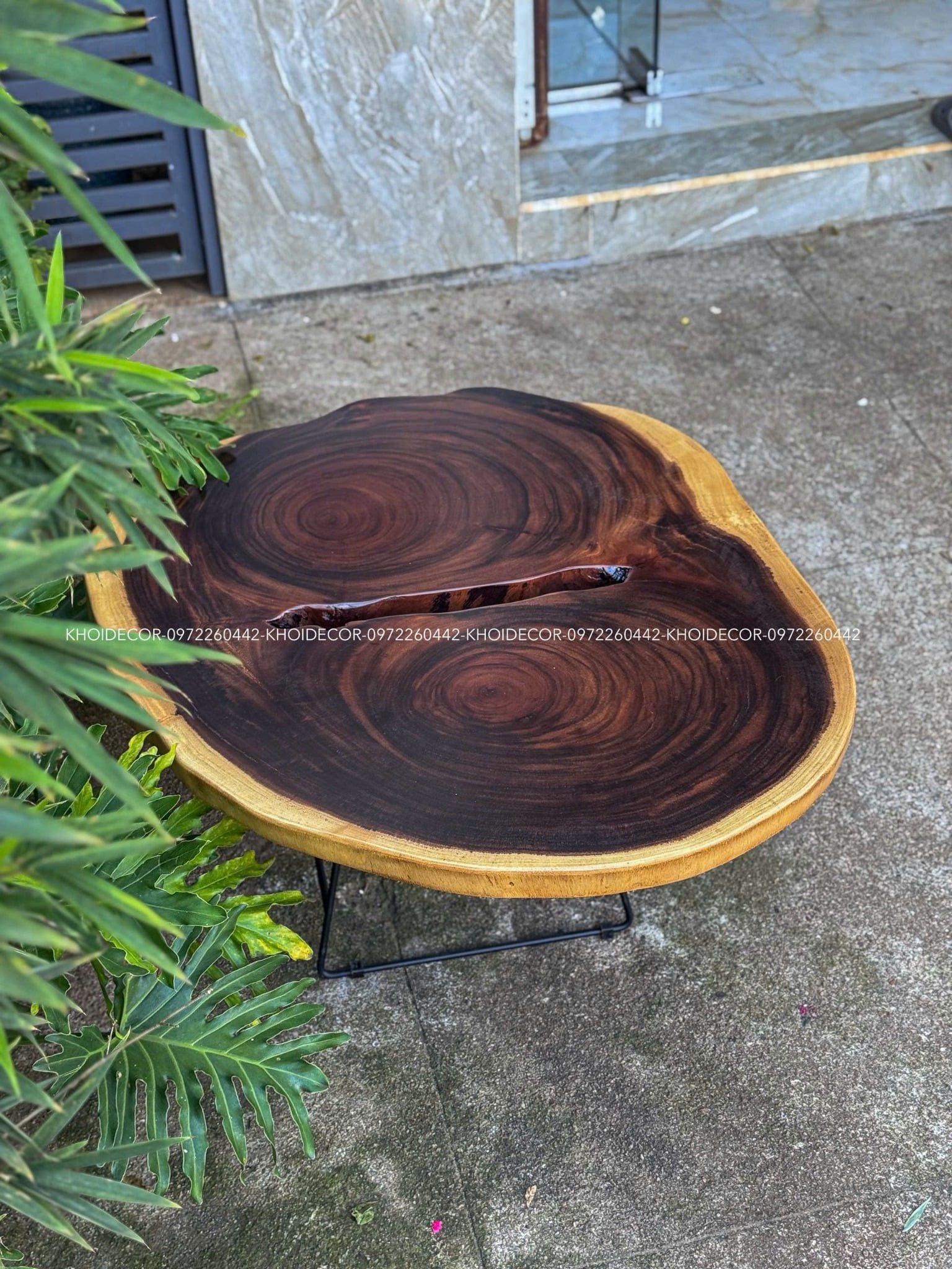  BÀN GỖ ME TÂY 93 x 83 x 5 cm 