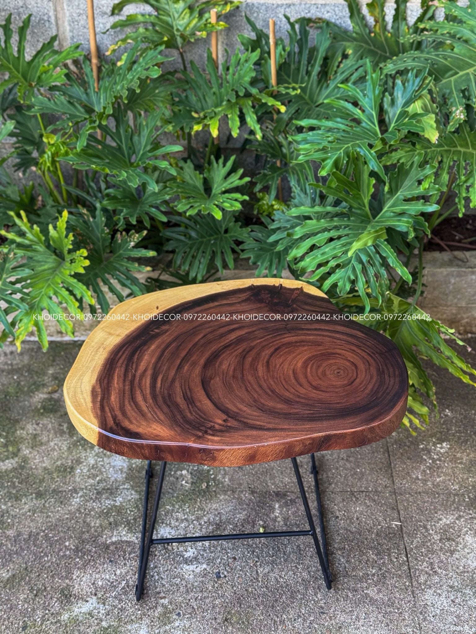  BÀN GỖ ME TÂY 65 x 52 x 5 cm 