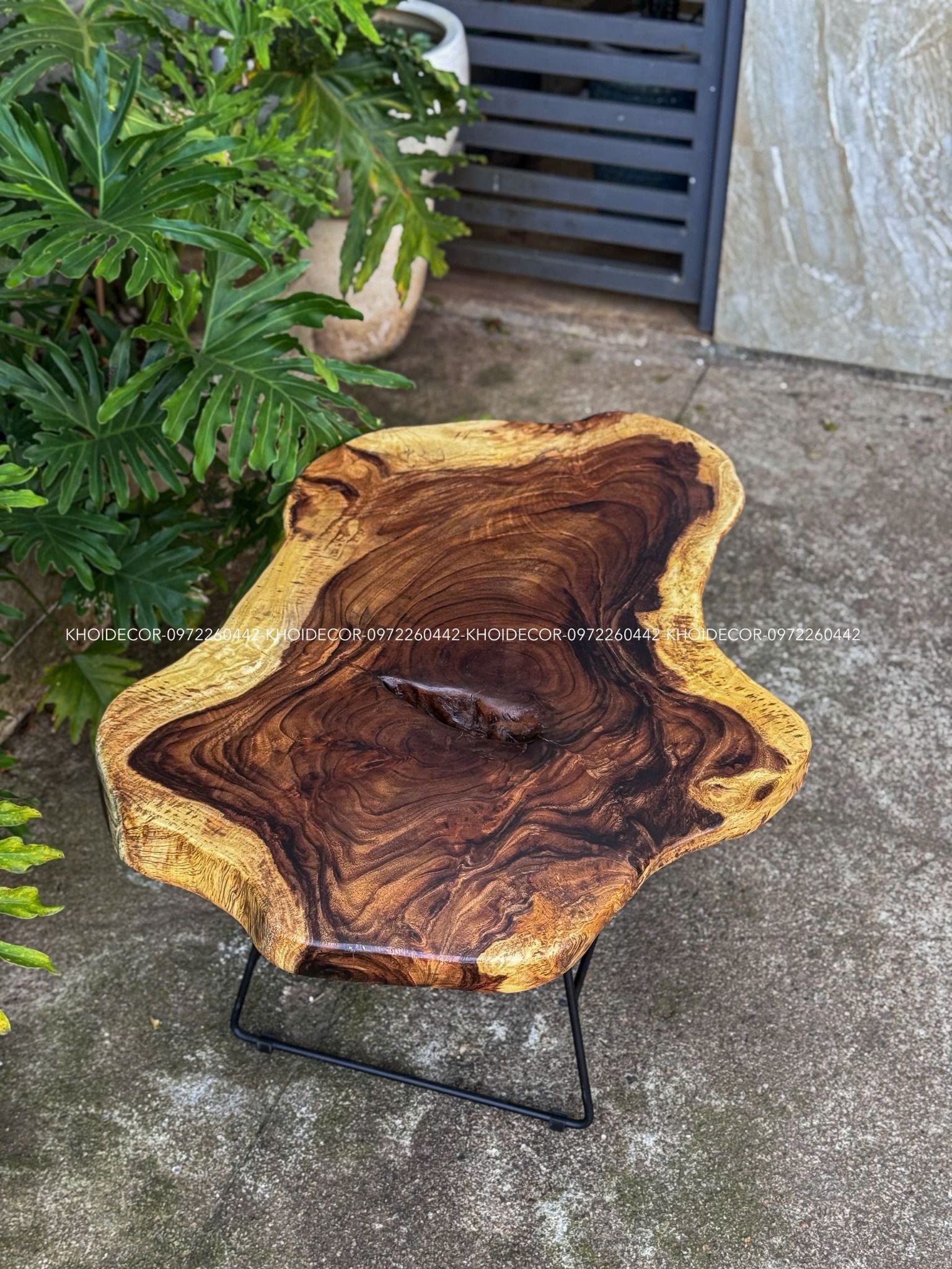  BÀN GỖ ME TÂY 90 x 66 x 5 cm 