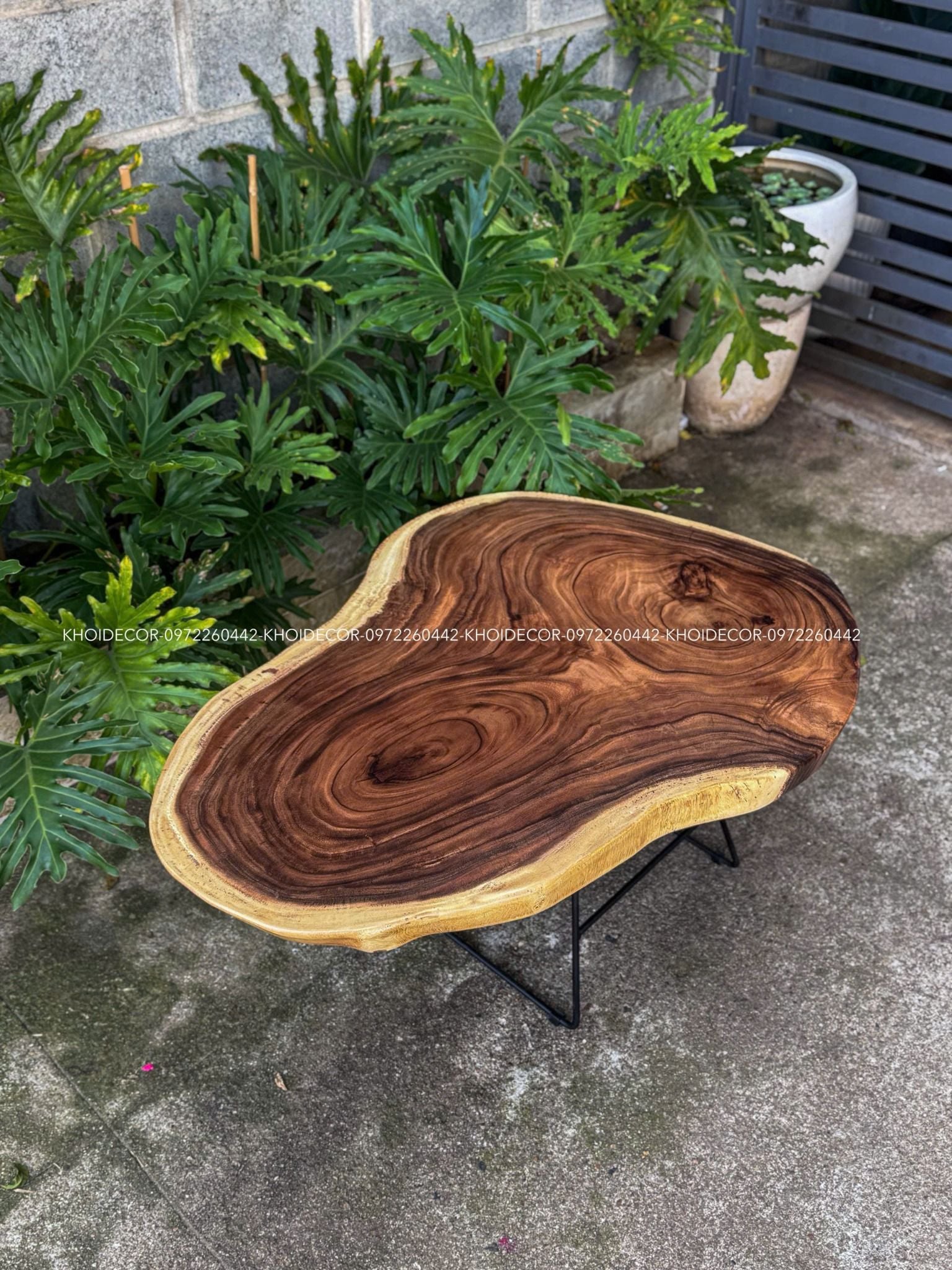  BÀN GỖ ME TÂY 100 x 72 x 5 cm 