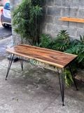  BÀN GỖ ME TÂY 140 x 52-58 x 5 cm 