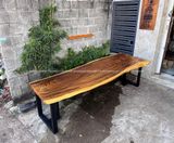  BÀN GỖ ME TÂY 270 x 80-90 x 8 cm 