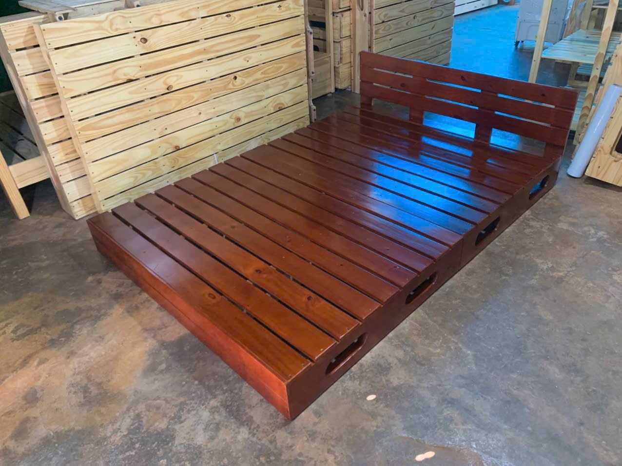  GIƯỜNG GỖ THÔNG PALLET 