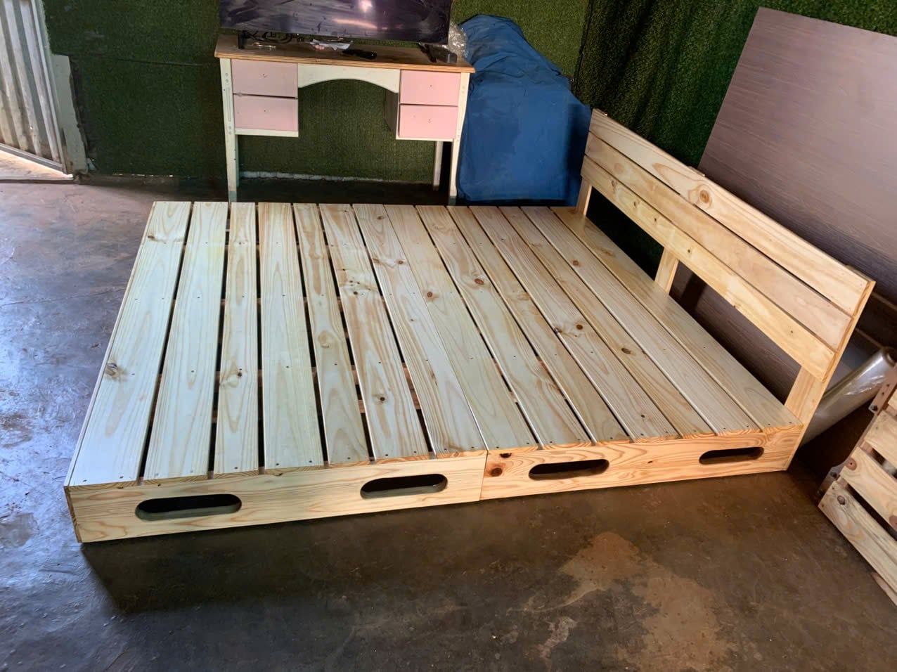  GIƯỜNG GỖ THÔNG PALLET 
