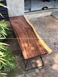  BÀN GỖ ME TÂY 160 x 48-52 x 5 cm 
